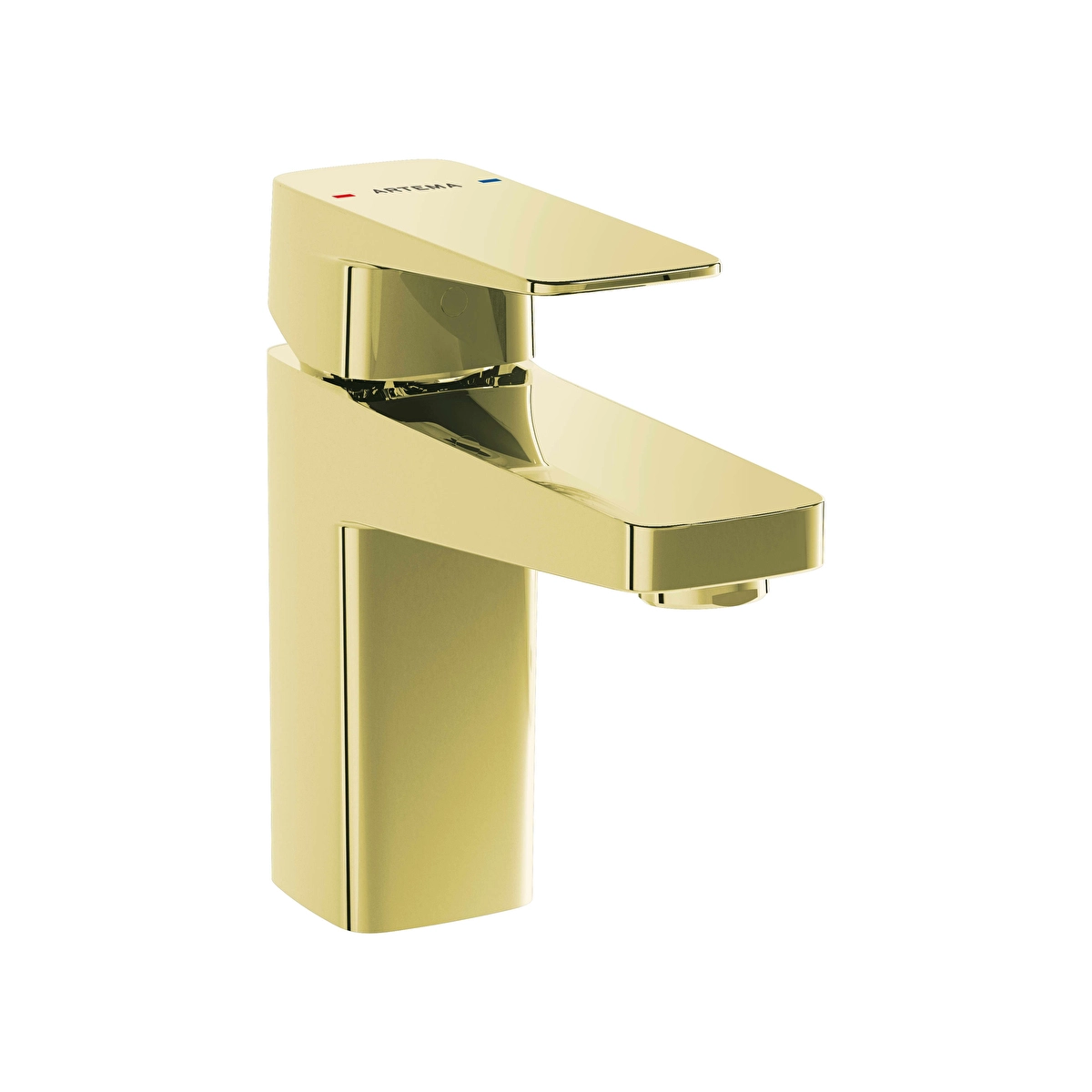Root Square Lavabo Bataryası, Soft Altın