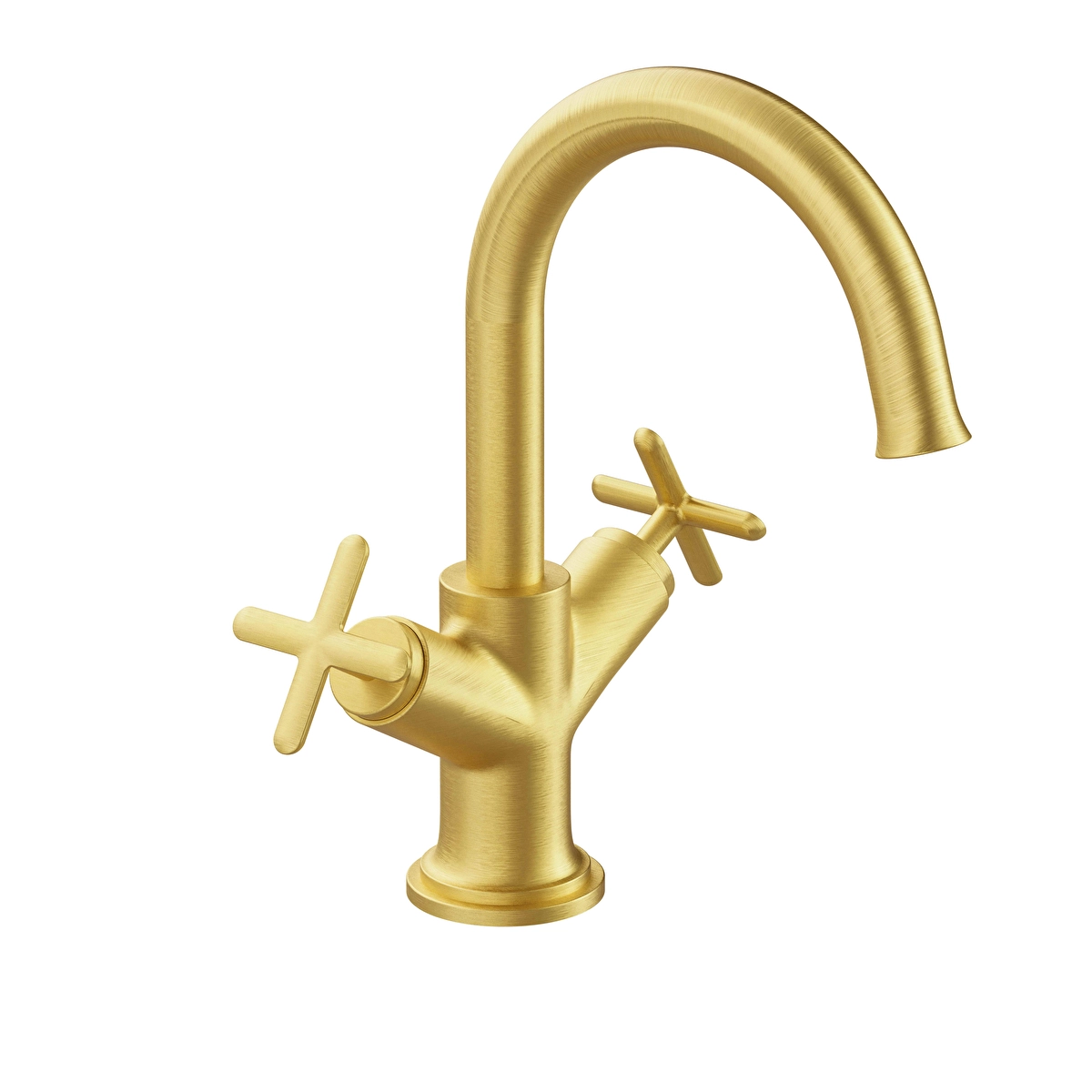 Origin Classic Lavabo Bataryası, Fırçalı Altın