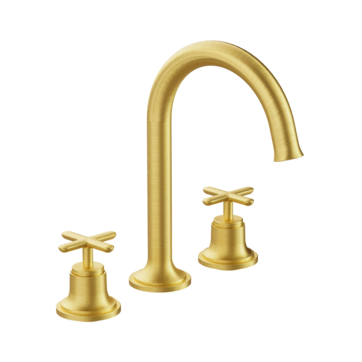 Origin Classic Lavabo Bataryası, Fırçalı Altın