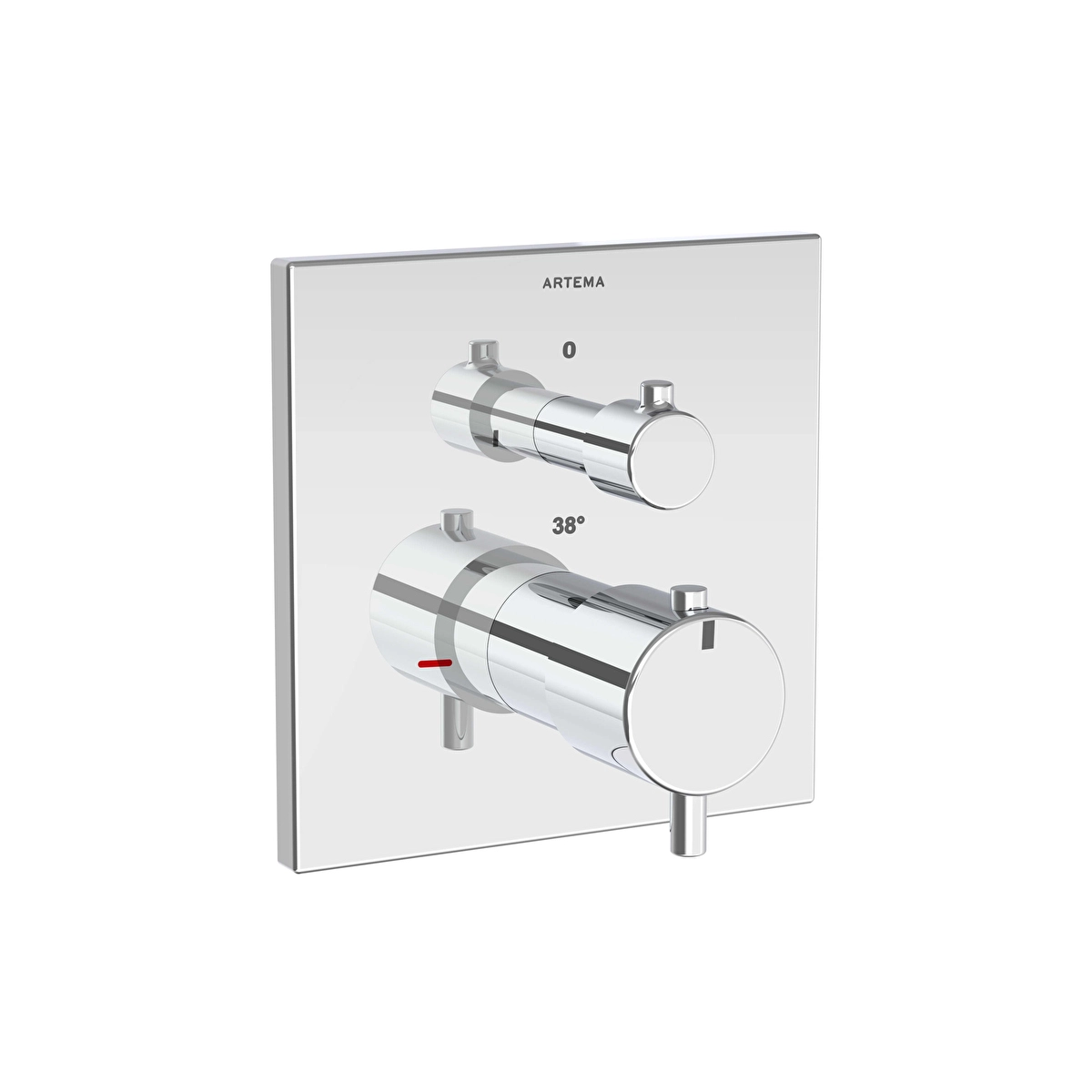 Aquaheat Duş Bataryası, Krom