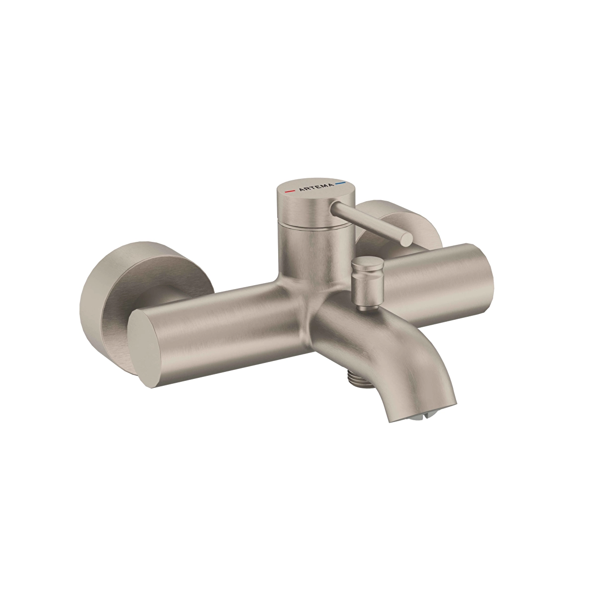 Minimax Round Banyo Bataryası, Fırçalı Nikel