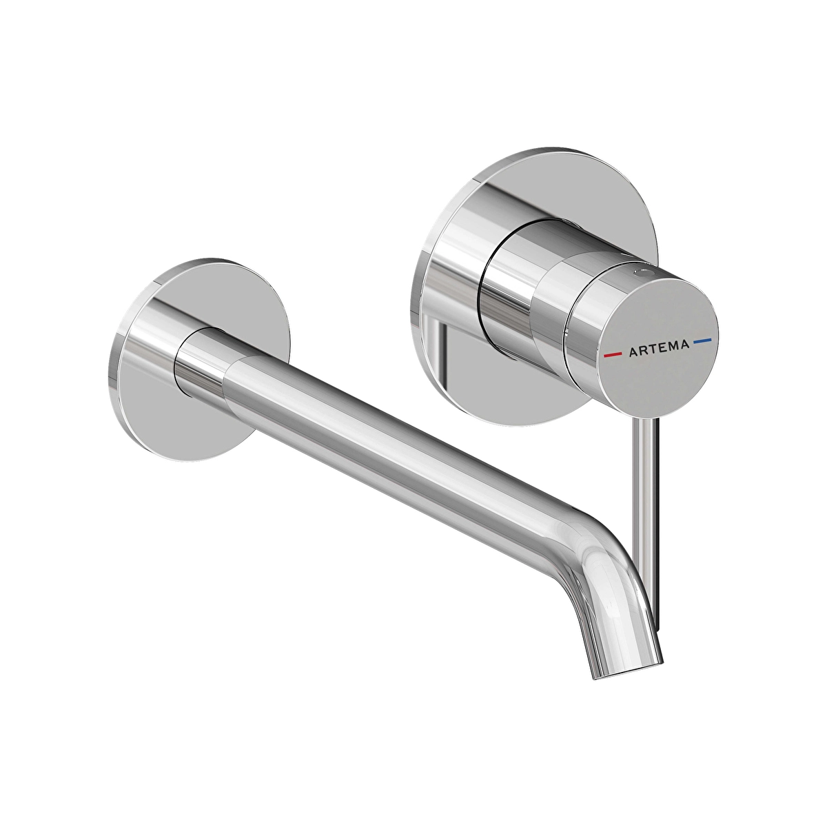 Minimax Round Ankastre Lavabo Bataryası, Krom