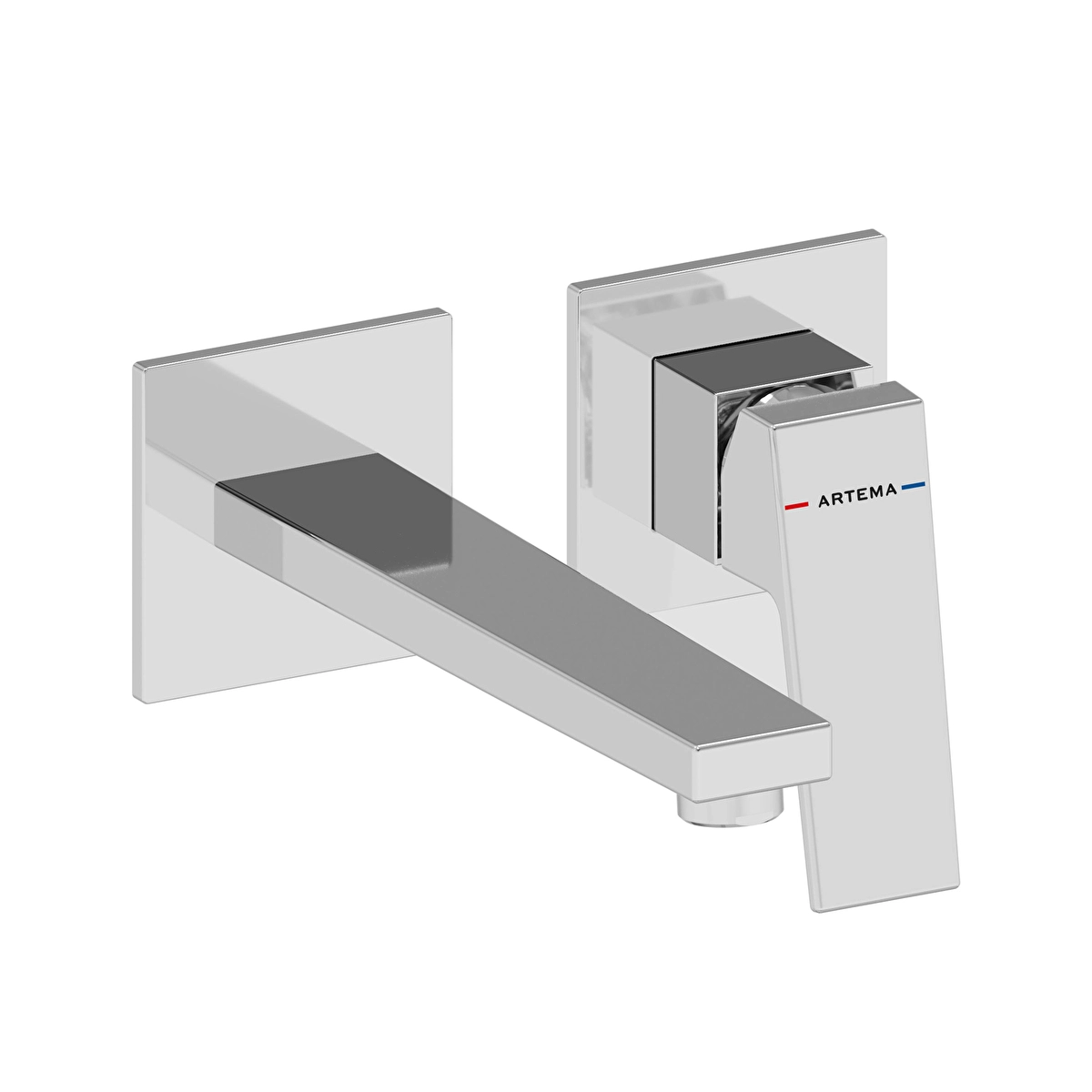 Minimax Square Ankastre Lavabo Bataryası, Krom