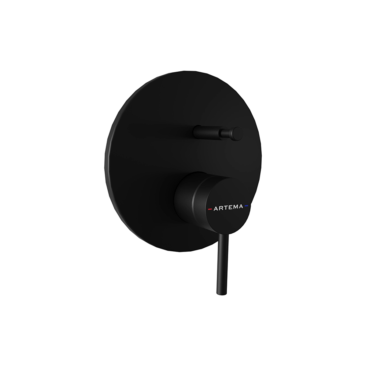 Minimax Round Ankastre Banyo Bataryası, Mat Siyah