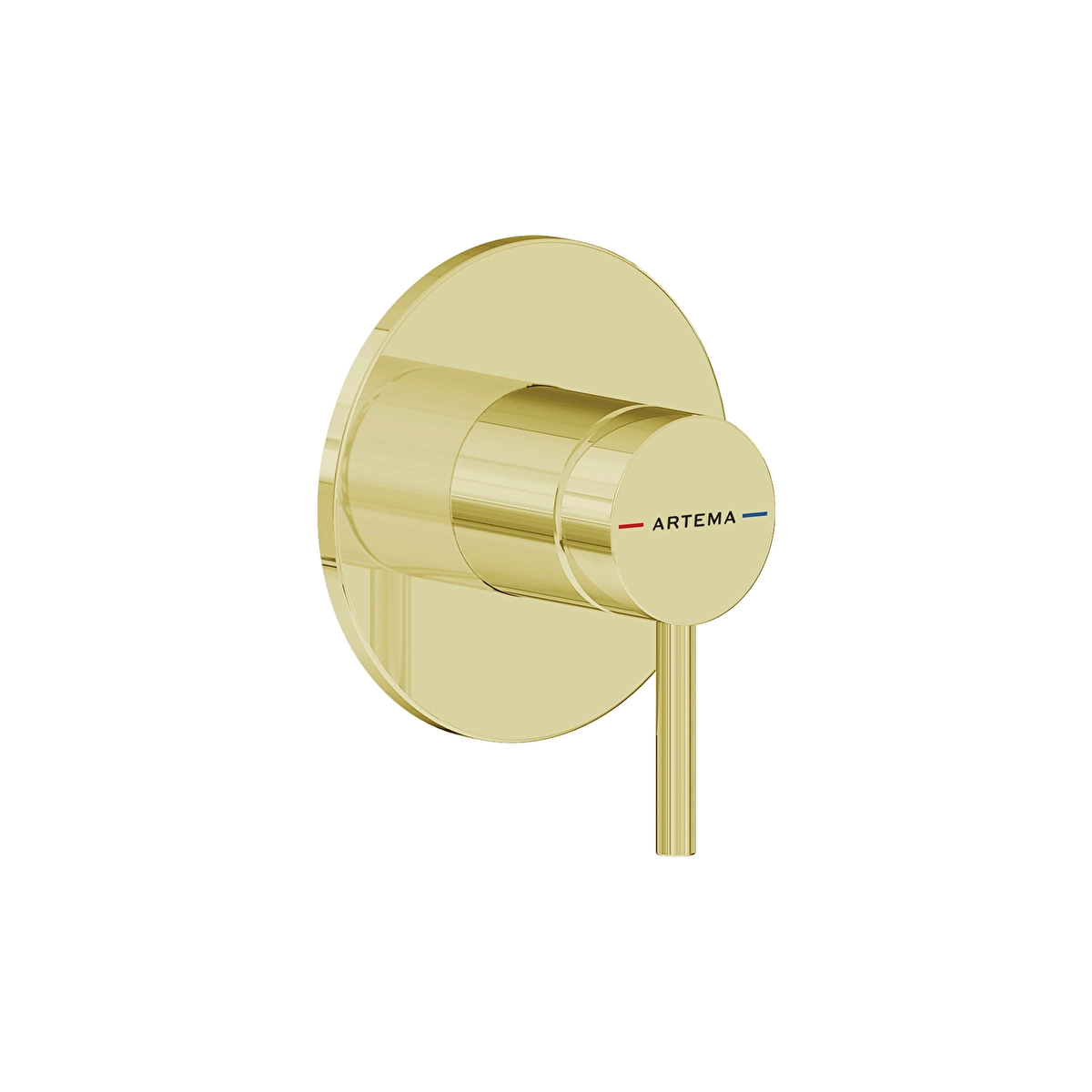 Minimax Round Ankastre Duş Bataryası, Soft Altın