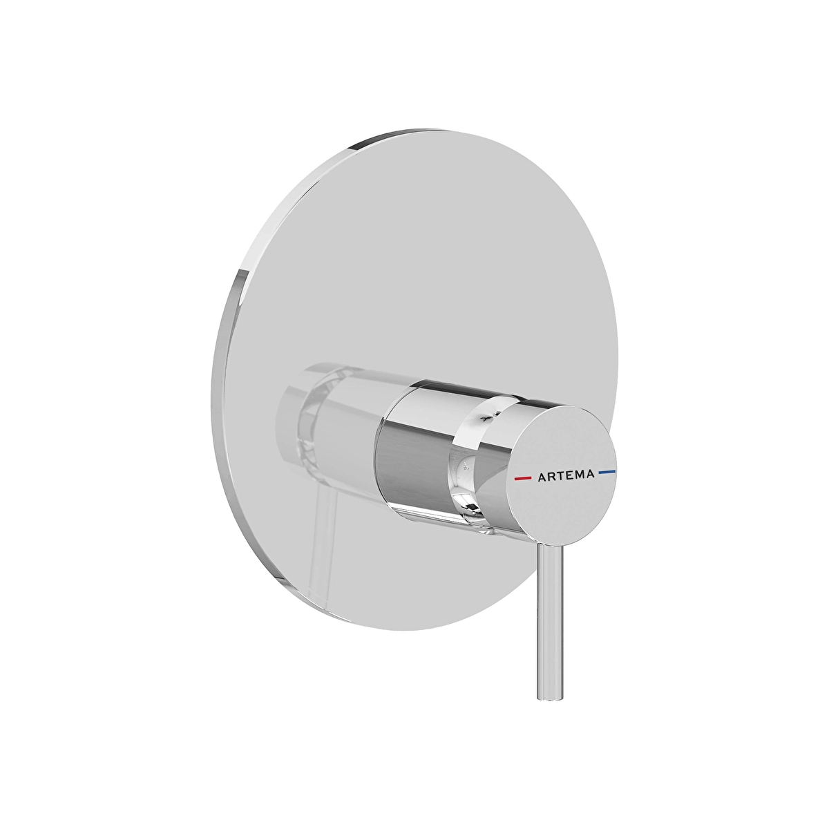 Minimax Round Ankastre Duş Bataryası, Krom