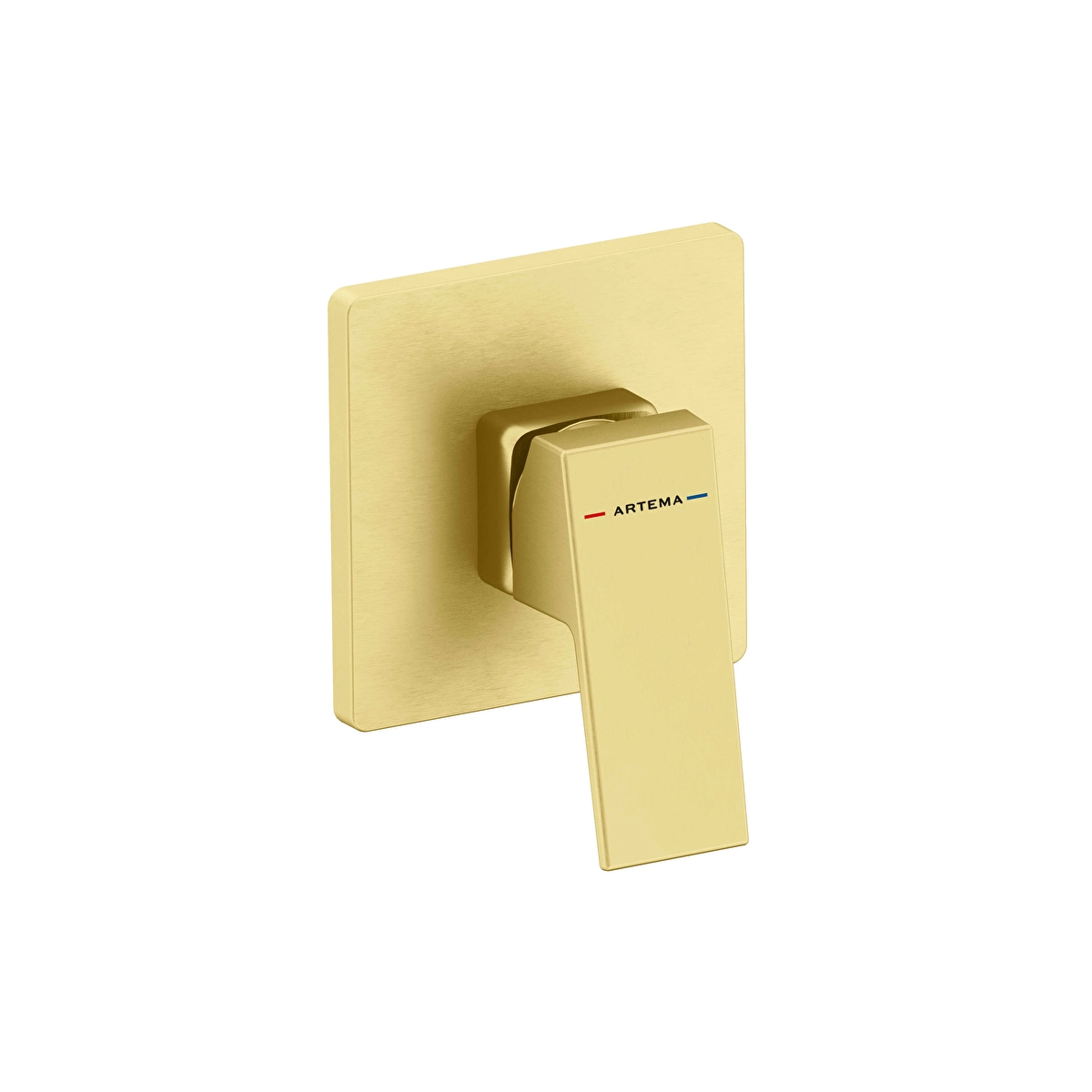 Minimax Square Ankastre Duş Bataryası, Fırçalı Altın