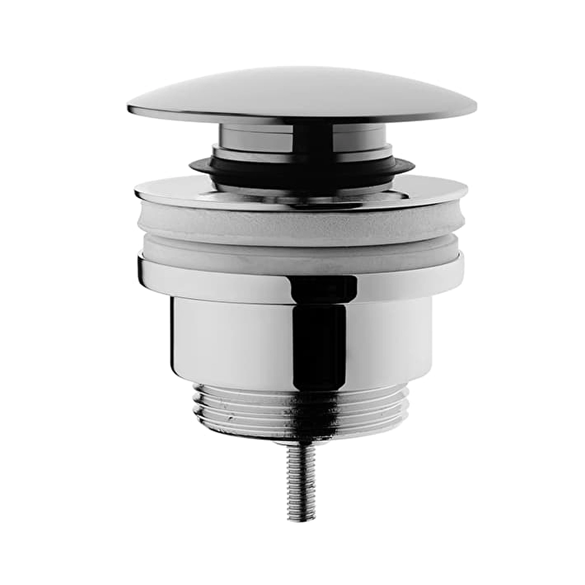 Lavabo Yuvarlak Süzgeci Universal, Krom