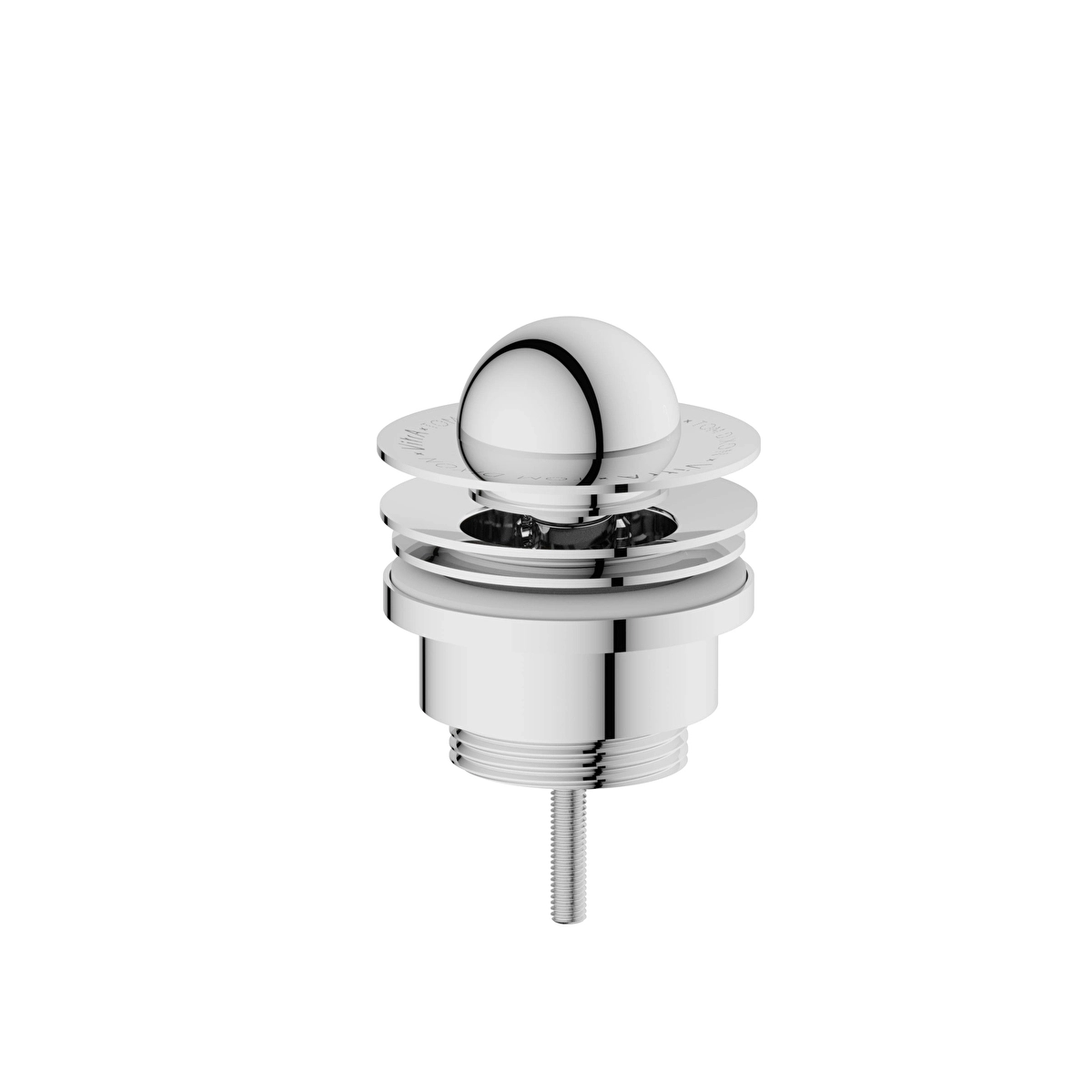 Liquid Lavabo Yuvarlak Süzgeci, Krom