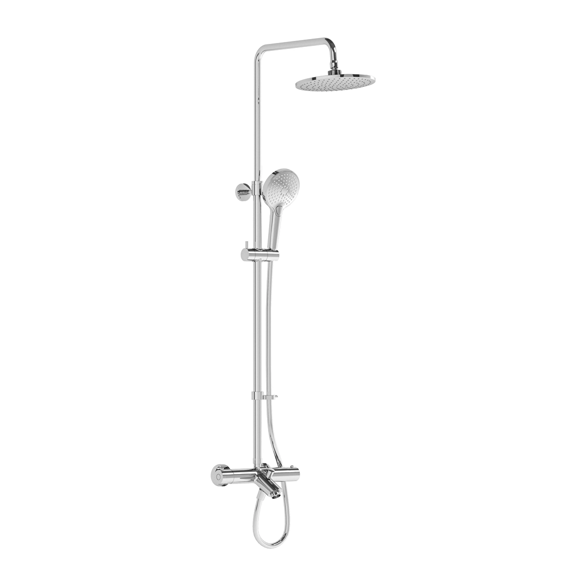 Aquaheat Joy 220B Banyo Sistemi, Krom
