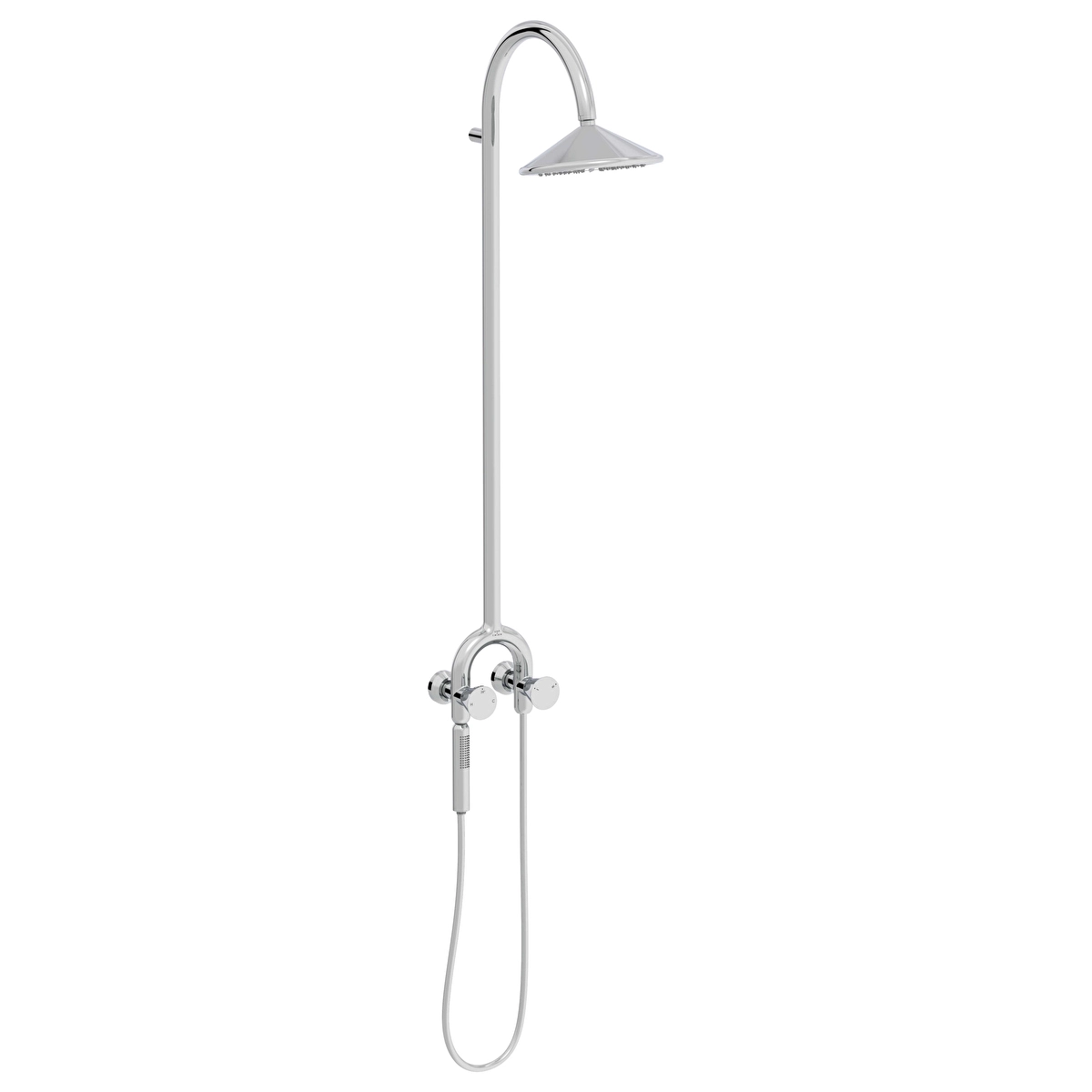 Liquid Tom Dixon Termostatik Duş Sistemi, Krom