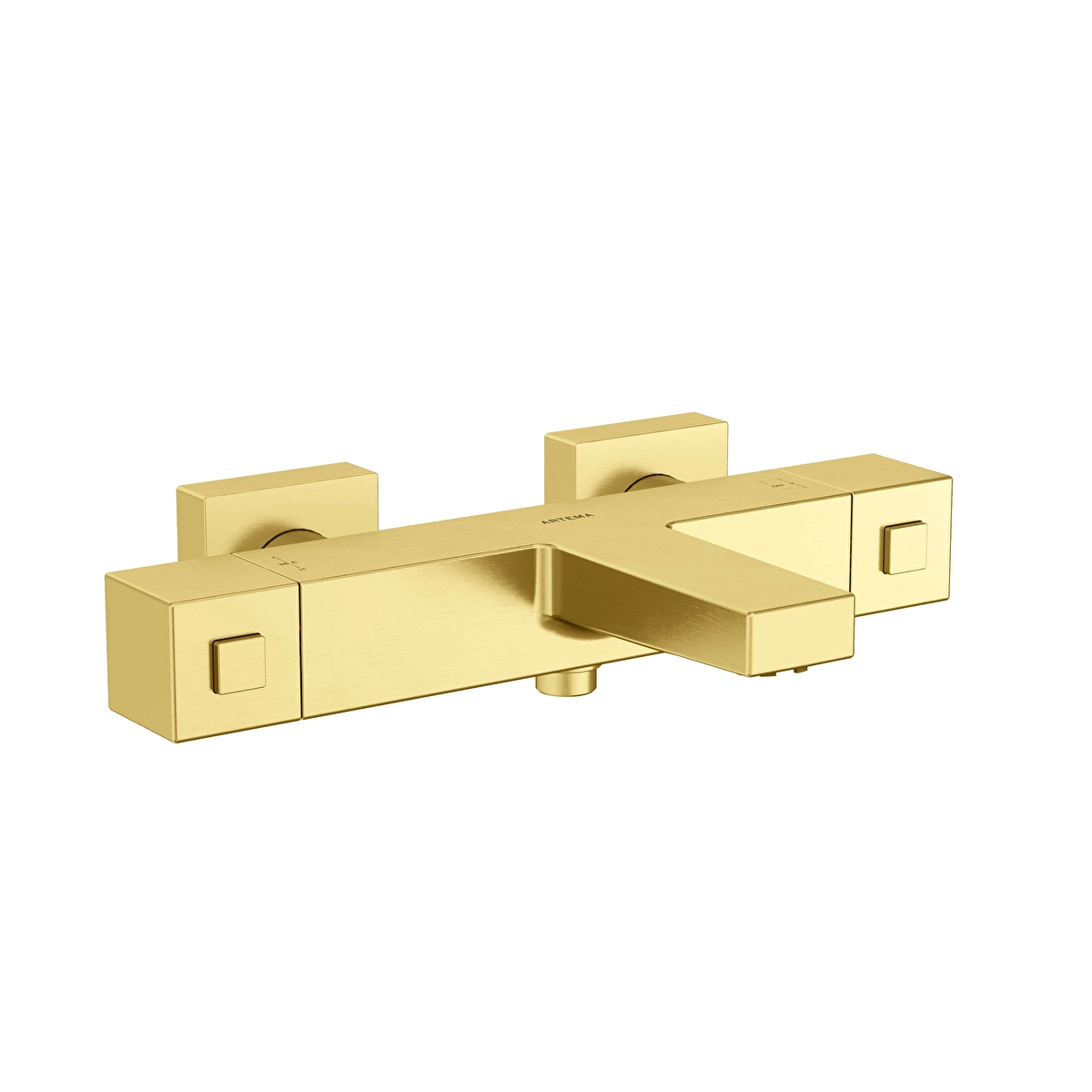 Base Square Banyo Bataryası, Fırçalı Altın